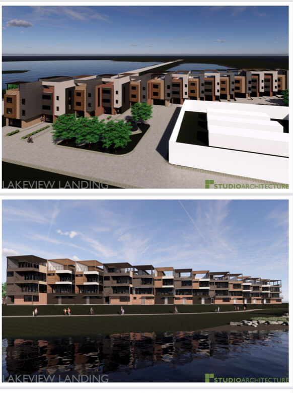 Lakeview Landing townhomes